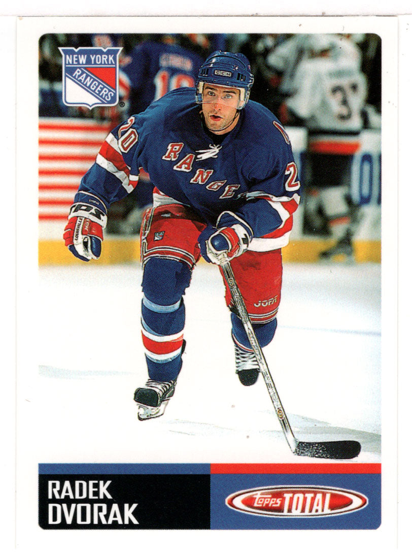 Radek Dvorak - New York Rangers (NHL Hockey Card) 2002-03 Topps Total # 344 Mint
