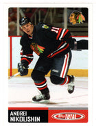 Andrei Nikolishin - Chicago Blackhawks (NHL Hockey Card) 2002-03 Topps Total # 363 Mint