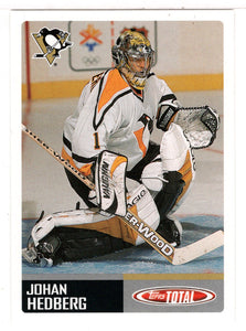 Johan Hedberg - Pittsburgh Penguins (NHL Hockey Card) 2002-03 Topps Total # 371 Mint