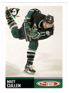 Matt Cullen - Anaheim Mighty Ducks (NHL Hockey Card) 2002-03 Topps Total # 374 Mint