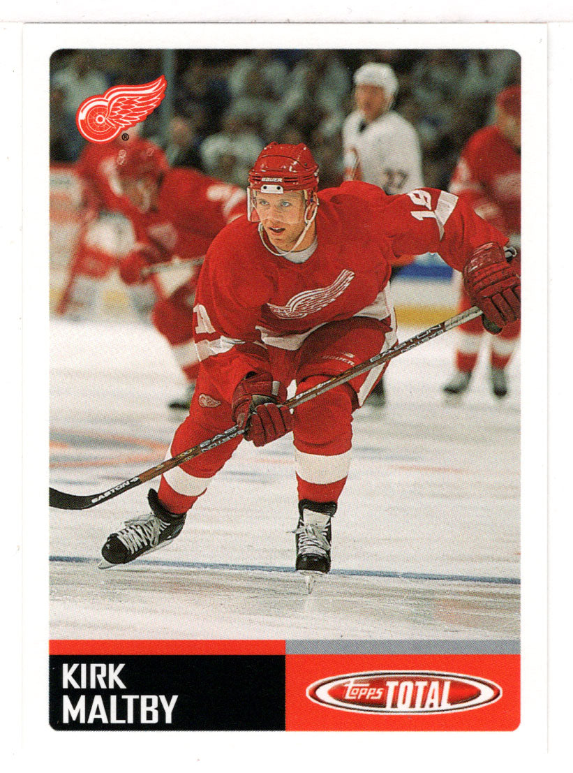 Kirk Maltby - Detroit Red Wings (NHL Hockey Card) 2002-03 Topps Total # 382 Mint