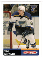 Tom Koivisto RC - St. Louis Blues (NHL Hockey Card) 2002-03 Topps Total # 419 Mint