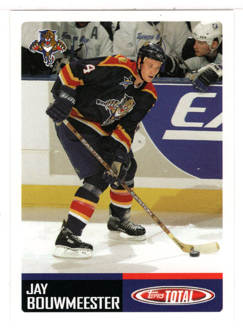 Jay Bouwmeester RC - Florida Panthers (NHL Hockey Card) 2002-03 Topps Total # 420 Mint