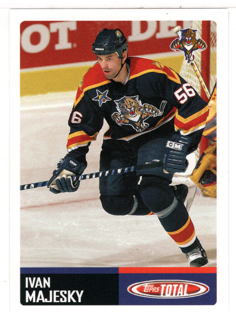 Ivan Majesky RC - Florida Panthers (NHL Hockey Card) 2002-03 Topps Total # 424 Mint