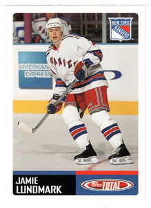 Jamie Lundmark - New York Rangers (NHL Hockey Card) 2002-03 Topps Total # 425 Mint