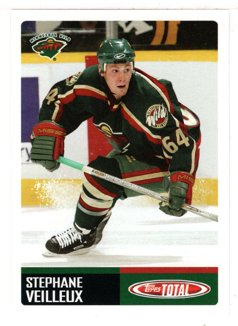 Stephane Veilleux RC - Minnesota Wild (NHL Hockey Card) 2002-03 Topps Total # 437 Mint
