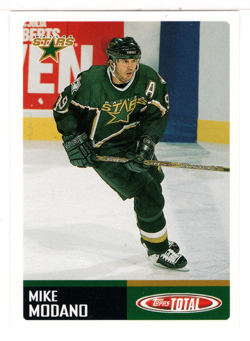 Mike Modano - Dallas Stars Team Checklist (NHL Hockey Card) 2002-03 Topps Total # TTC 9 Mint