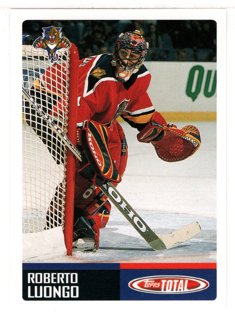 Roberto Luongo - Florida Panthers Team Checklist (NHL Hockey Card) 2002-03 Topps Total # TTC 12 Mint