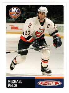 Michael Peca - New York Islanders Team Checklist (NHL Hockey Card) 2002-03 Topps Total # TTC 19 Mint