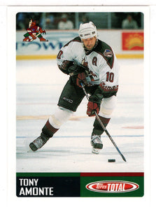 Tony Amonte - Phoenix Coyotes Team Checklist (NHL Hockey Card) 2002-03 Topps Total # TTC 23 Mint