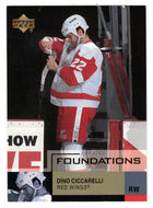 Dino Ciccarelli - Detroit Red Wings (NHL Hockey Card) 2002-03 Upper Deck Foundations # 22 Mint