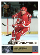 John Ogrodnick - Detroit Red Wings (NHL Hockey Card) 2002-03 Upper Deck Foundations # 24 Mint
