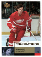 Ron Duguay - Detroit Red Wings (NHL Hockey Card) 2002-03 Upper Deck Foundations # 27 Mint