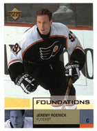 Jeremy Roenick - Philadelphia Flyers (NHL Hockey Card) 2002-03 Upper Deck Foundations # 72 Mint