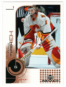 Roman Turek - Calgary Flames (NHL Hockey Card) 2002-03 Upper Deck MVP # 26 Mint