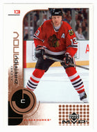 Alexei Zhamnov - Chicago Blackhawks (NHL Hockey Card) 2002-03 Upper Deck MVP # 38 Mint