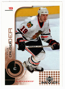 Kyle Calder - Chicago Blackhawks (NHL Hockey Card) 2002-03 Upper Deck MVP # 42 Mint