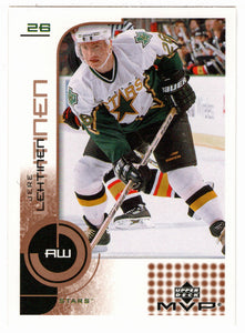 Jere Lehtinen - Dallas Stars (NHL Hockey Card) 2002-03 Upper Deck MVP # 58 Mint