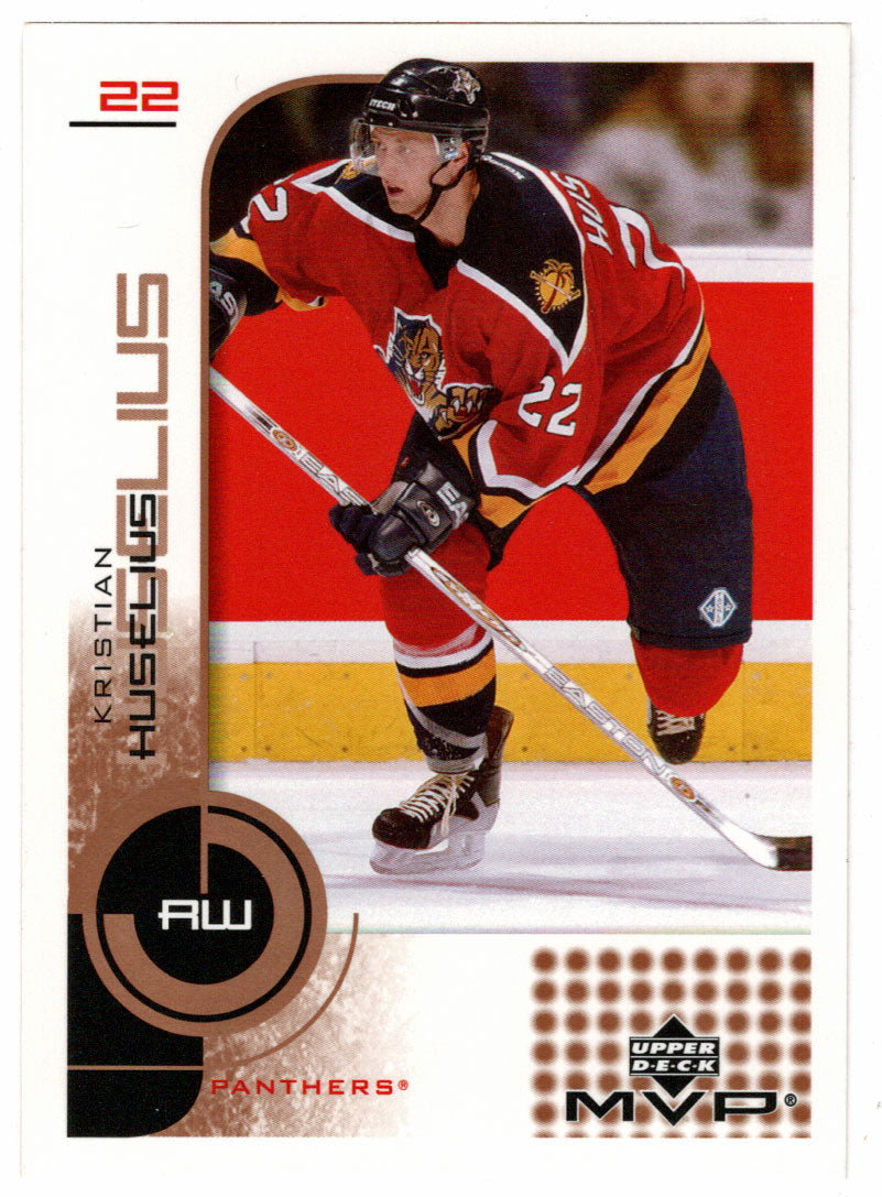 Kristian Huselius - Florida Panthers (NHL Hockey Card) 2002-03 Upper Deck MVP # 77 Mint