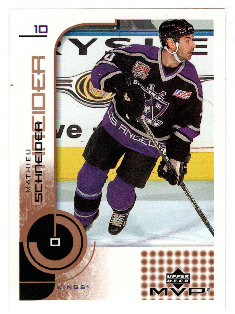 Mathieu Schneider - Los Angeles Kings (NHL Hockey Card) 2002-03 Upper Deck MVP # 86 Mint