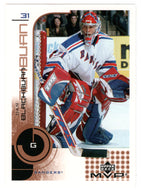 Dan Blackburn - New York Rangers (NHL Hockey Card) 2002-03 Upper Deck MVP # 124 Mint