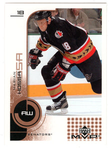 Marian Hossa - Ottawa Senators (NHL Hockey Card) 2002-03 Upper Deck MVP # 127 Mint