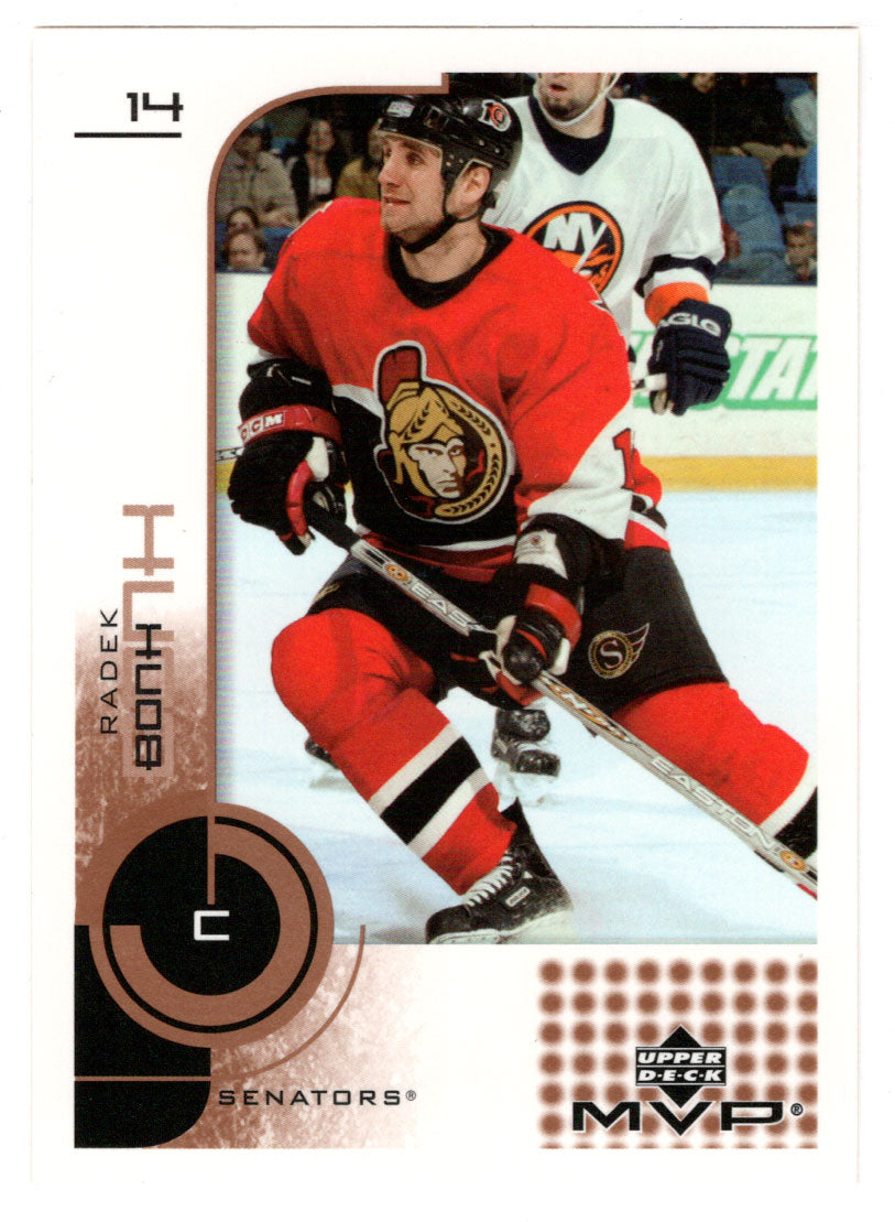 Radek Bonk - Ottawa Senators (NHL Hockey Card) 2002-03 Upper Deck MVP # 130 Mint