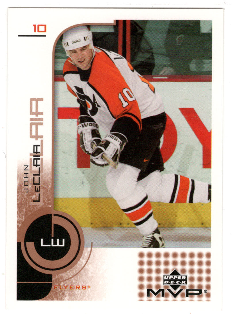 John LeClair - Philadelphia Flyers (NHL Hockey Card) 2002-03 Upper Deck MVP # 133 Mint