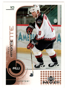 Tony Amonte - Phoenix Coyotes (NHL Hockey Card) 2002-03 Upper Deck MVP # 139 Mint