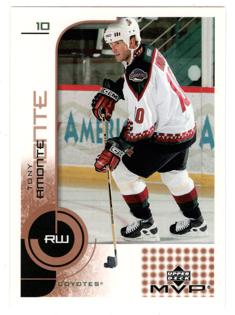 Tony Amonte - Phoenix Coyotes (NHL Hockey Card) 2002-03 Upper Deck MVP # 139 Mint