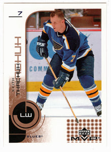 Keith Tkachuk - St. Louis Blues (NHL Hockey Card) 2002-03 Upper Deck MVP # 160 Mint