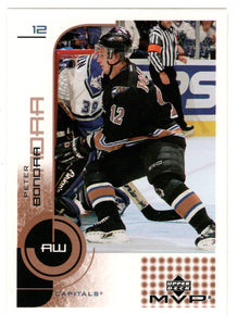 Peter Bondra - Washington Capitals (NHL Hockey Card) 2002-03 Upper Deck MVP # 185 Mint