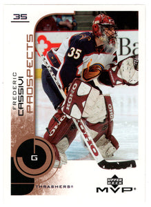 Frederic Cassivi - Atlanta Thrashers - Prospects (NHL Hockey Card) 2002-03 Upper Deck MVP # 193 Mint