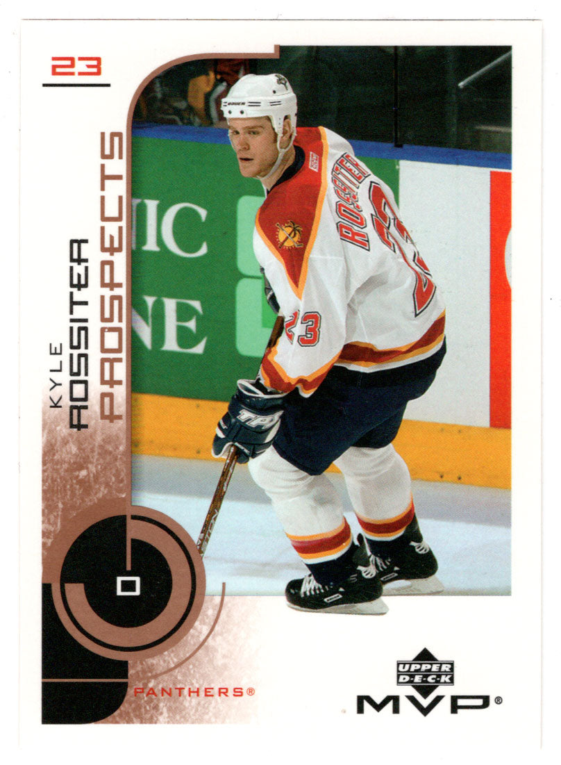 Kyle Rossiter - Florida Panthers - Prospects (NHL Hockey Card) 2002-03 Upper Deck MVP # 204 Mint