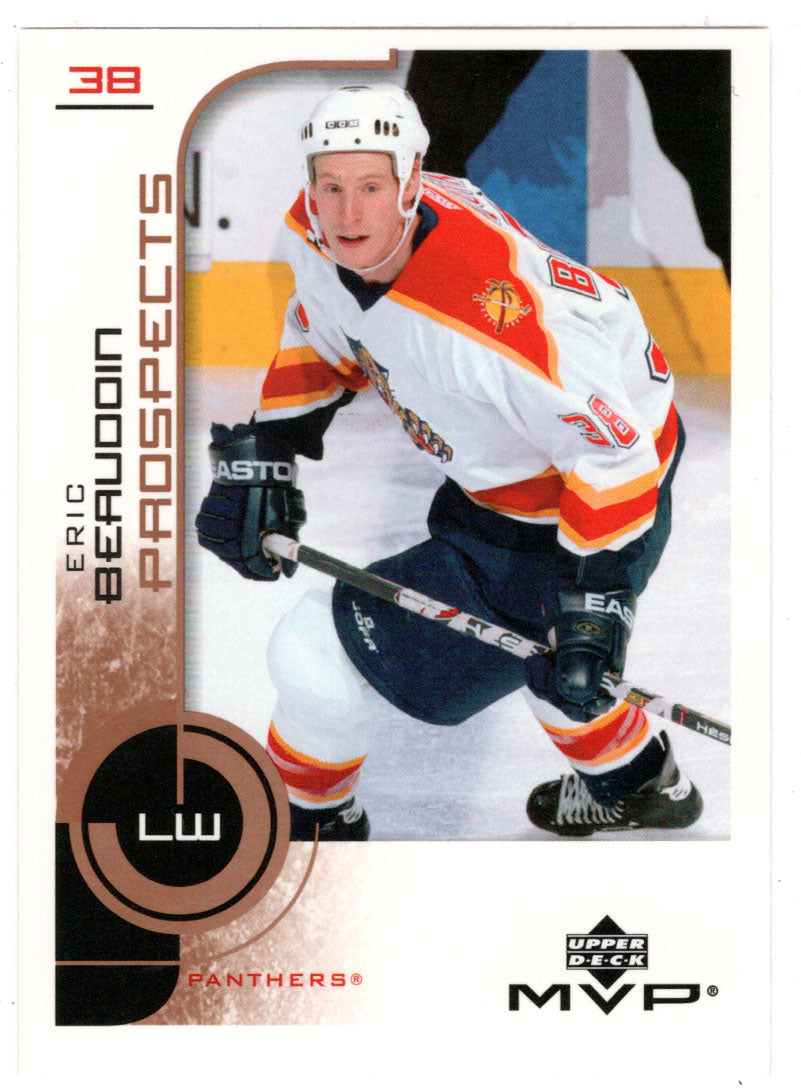 Eric Beaudoin - Florida Panthers - Prospects (NHL Hockey Card) 2002-03 Upper Deck MVP # 205 Mint