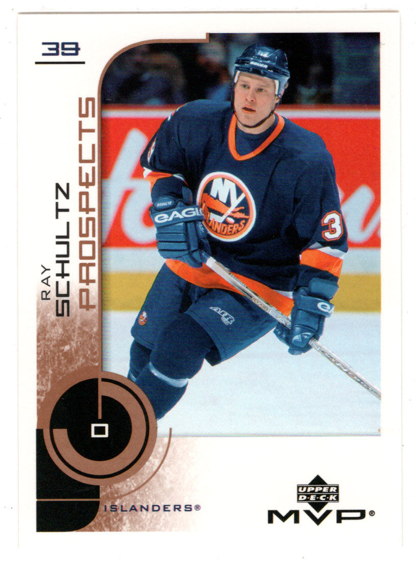Ray Schultz RC - New York Islanders - Prospects (NHL Hockey Card) 2002-03 Upper Deck MVP # 210 Mint