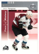 Alex Tanguay - Colorado Avalanche (NHL Hockey Card) 2002-03 Upper Deck Piece of History # 28 Mint