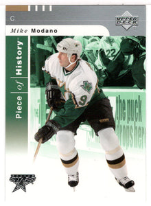 Mike Modano - Dallas Stars (NHL Hockey Card) 2002-03 Upper Deck Piece of History # 29 Mint