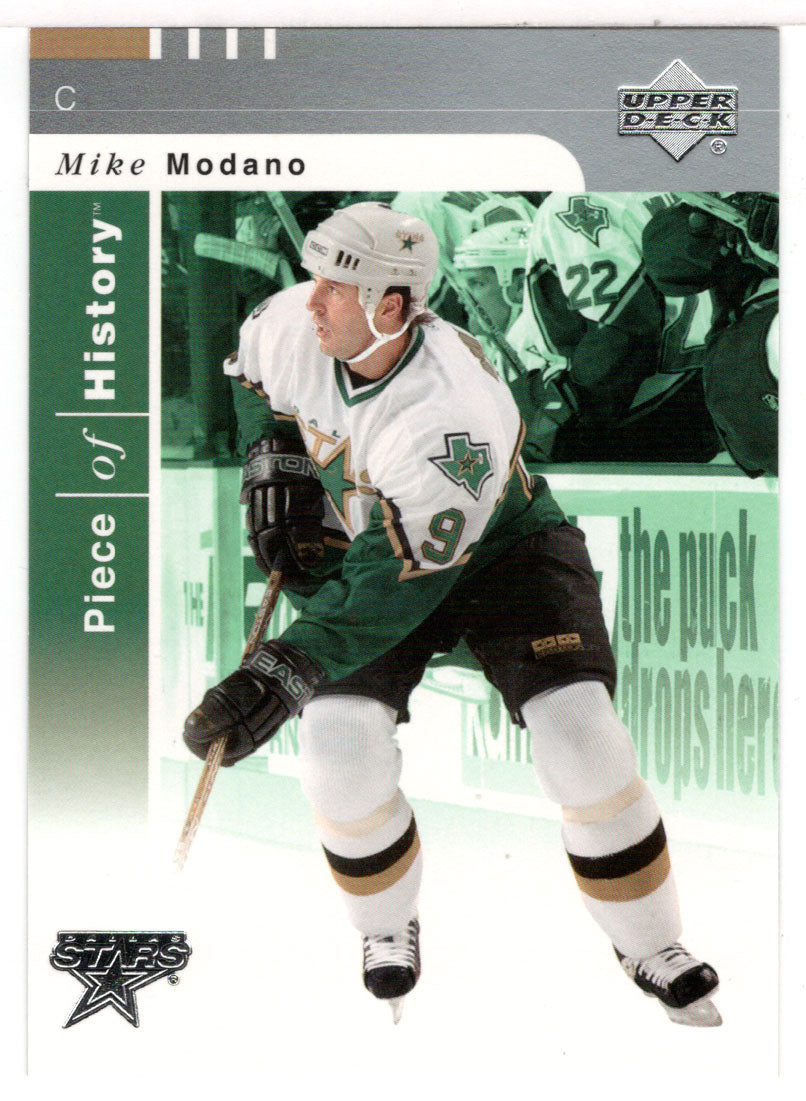 Mike Modano - Dallas Stars (NHL Hockey Card) 2002-03 Upper Deck Piece of History # 29 Mint