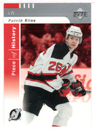 Patrik Elias - New Jersey Devils (NHL Hockey Card) 2002-03 Upper Deck Piece of History # 50 Mint