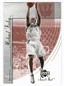 Michael Finley - Dallas Mavericks (NBA Basketball Card) 2002-03 Upper Deck Sweet Shot # 15 Mint