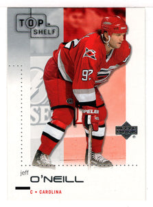 Jeff O'Neill - Carolina Hurricanes (NHL Hockey Card) 2002-03 Upper Deck Top Shelf # 15 Mint