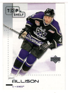 Jason Allison - Los Angeles Kings (NHL Hockey Card) 2002-03 Upper Deck Top Shelf # 40 Mint