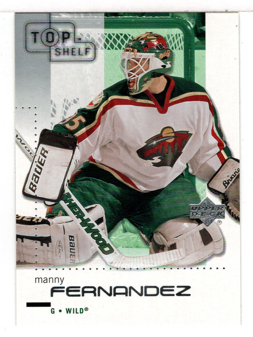 Manny Fernandez - Minnesota Wild (NHL Hockey Card) 2002-03 Upper Deck Top Shelf # 42 Mint