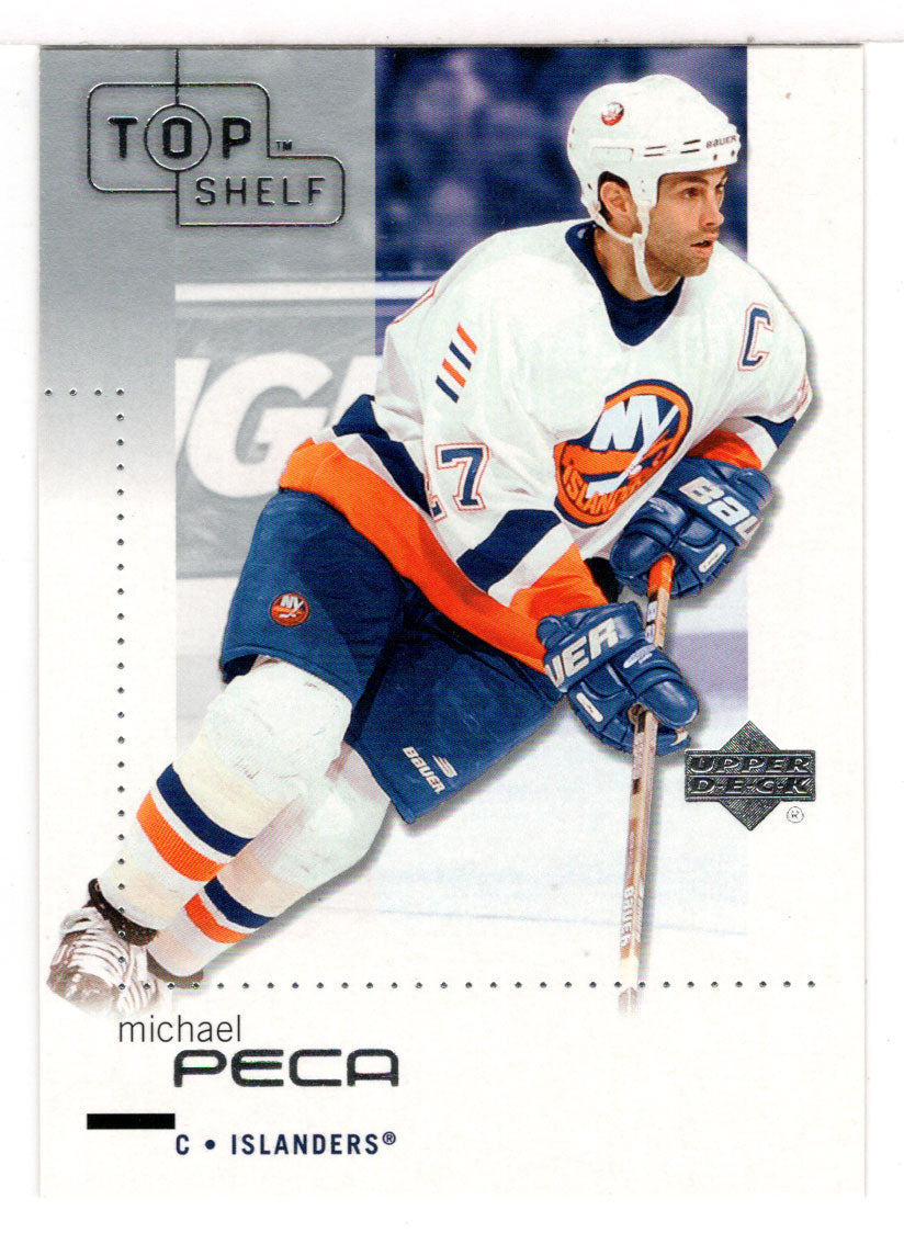 Michael Peca - New York Islanders (NHL Hockey Card) 2002-03 Upper Deck Top Shelf # 55 Mint