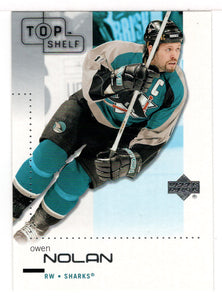 Owen Nolan - San Jose Sharks (NHL Hockey Card) 2002-03 Upper Deck Top Shelf # 74 Mint