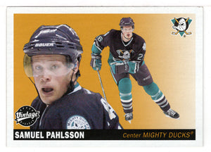 Samuel Pahlsson - Anaheim Mighty Ducks (NHL Hockey Card) 2002-03 Upper Deck Vintage # 3 Mint