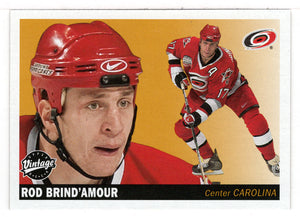 Rod Brind'Amour - Carolina Hurricanes (NHL Hockey Card) 2002-03 Upper Deck Vintage # 46 Mint