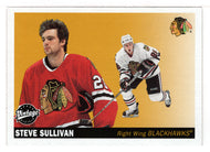 Steve Sullivan - Chicago Blackhawks (NHL Hockey Card) 2002-03 Upper Deck Vintage # 53 Mint