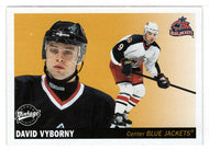 David Vyborny - Columbus Blue Jackets (NHL Hockey Card) 2002-03 Upper Deck Vintage # 72 Mint